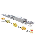 100kgs/h Potato Crisps Chips Processing Line